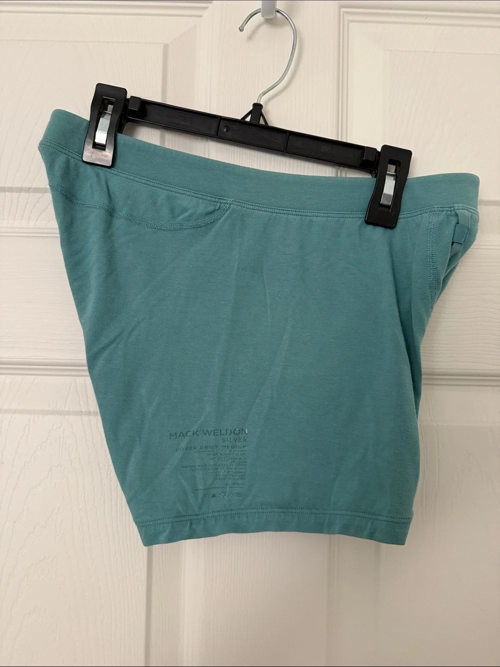 Mack Weldon Seafoam Green Stretch Boxer Briefs